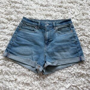 American eagle denim light shorts size 4